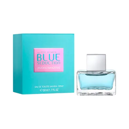 Perfume Antonio Banderas Blue Seduction Eau Toilette Spr 50ml