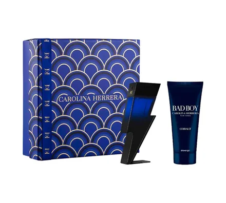 Carolina Herrera Bad Boy Cobalt Elixir Eau Parfum Plus Shower Gel 100ml