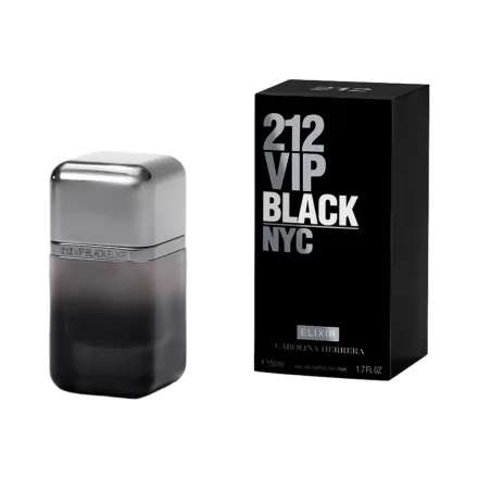 Perfume Carolina Herrera 212 Vip Black Elixir Edp Masculino 50ml