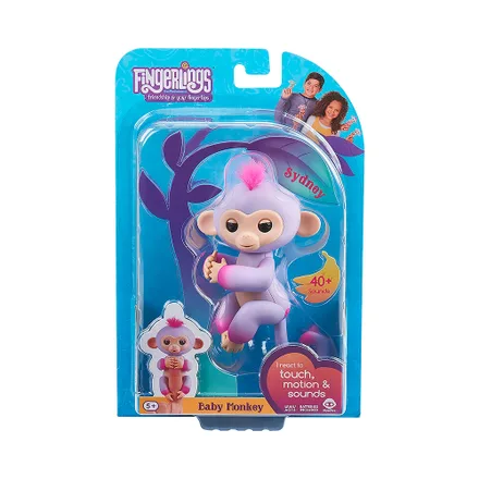 Figura Interactiva Fingerlings Baby Monkey Sydney 3721