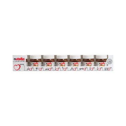 Crema Avellanas Con Cacao Nutella Pack 7 X30 Gr