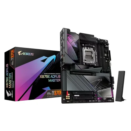 Placa Mae Gigabyte Aorus Master Socket AM5 Chipset X870 Atx