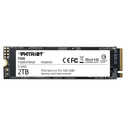 2 Patriot P300 Pcie 3 2TB