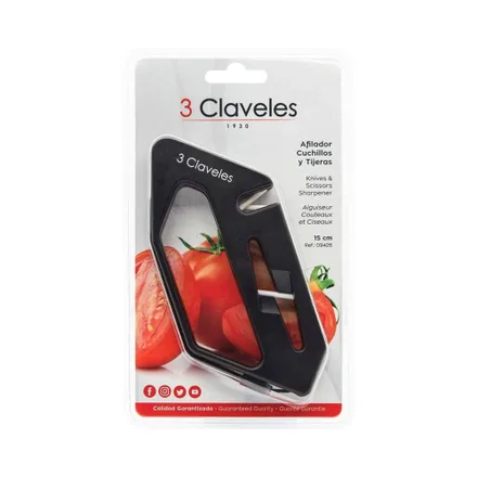 Afilador Cuchillos 3 Claveles 9426