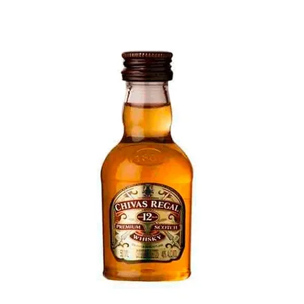 Whisky Chivas Regal 12 Anos Miniatura