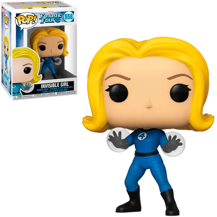 Funko Pop Marvel Fantastic Four 4 Invisible Girl 558