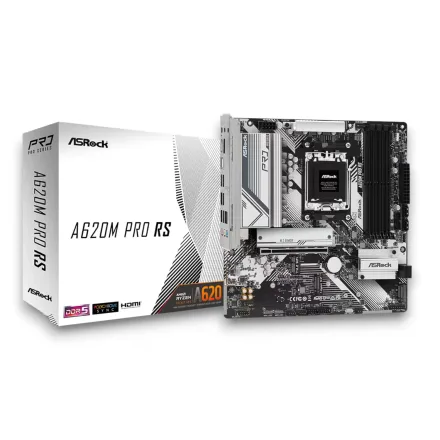 Placa Mae Asrock Pro Rs Ddr 5 Socket AM5 Chipset A620 Atx