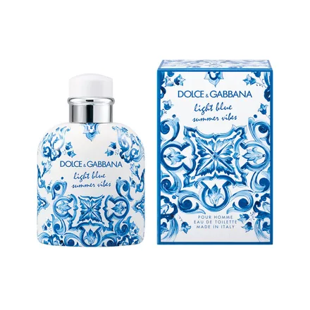 Dolce Gabbana Light Blue Masculino Summer Vibes Eau Toilette 125ml