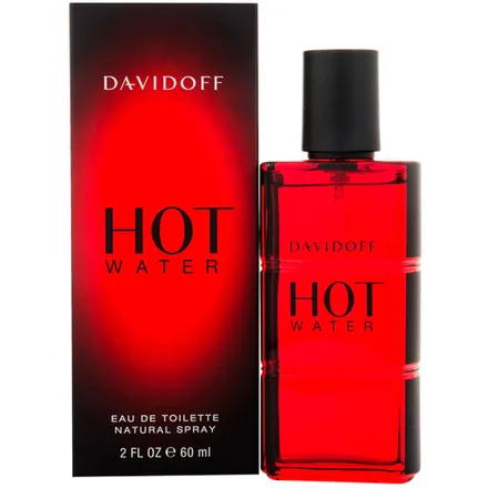 Perfume Davidoff Hot Water Eau Toilette Masculino 60ml