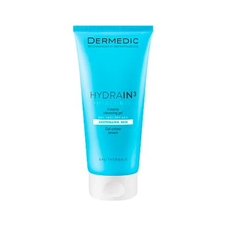Gel Limpiador Dermedic Hydrain Hialuro Creamy 200ml