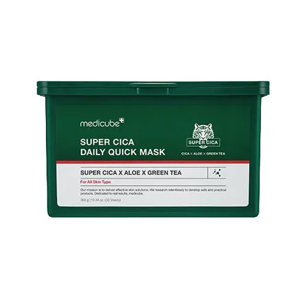 Mascarillas Medicube Super Cica Daily Quick Mask 30 Agatres 350g