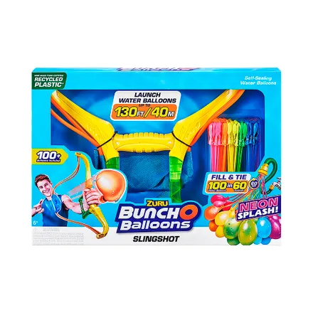 Kit De Juego Zuru Bunch O Balloons Slingshot Neón Splash 56442