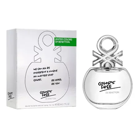 Benetton Colors Free Femenino Eau Toilette 80ml