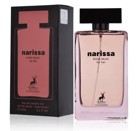 Maison Alhambra Perfume Narissa Rose Musc Eau Parfum 100ml