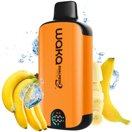 Waka Vaper Dese Sopro 8000 Banana Plastico 3 Nicotina