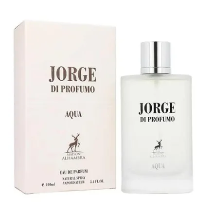 Perfume Maison Alhambra Jorge Di Profumo Aqua Eau Parfum Masculino 100ml