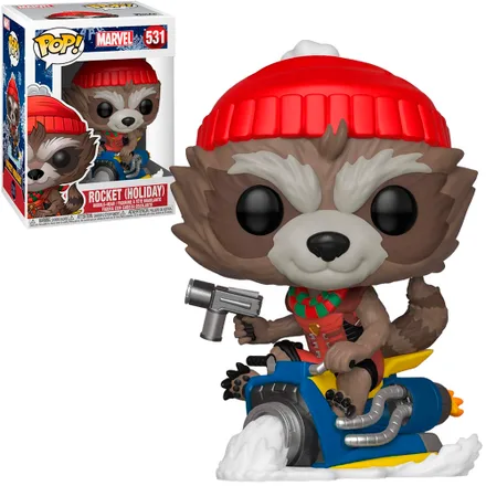 Funko Pop Marvel Rocket Holiday 531