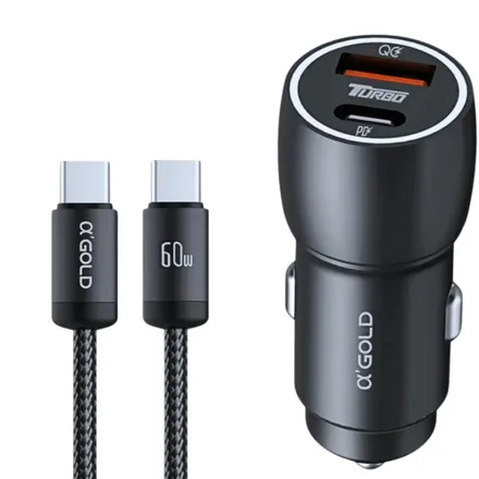 Cargador Vehicular Pro CJ13 3 Cable