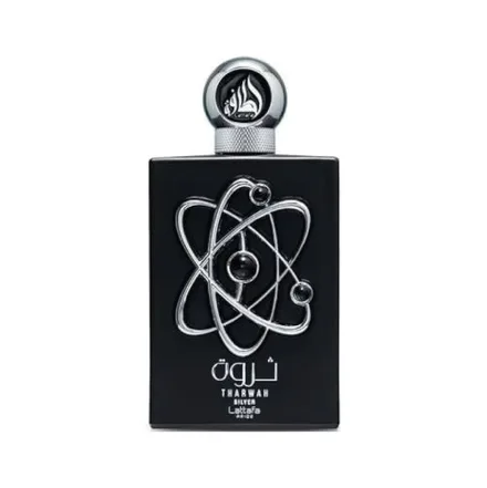 Perfume Lattafa Tharwah Silver Masculino Edp Agatres 100ml