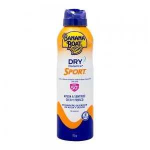 Protetor Solar Banana Boat Spf 50 Dry Balance Sport Aerosol 220ml