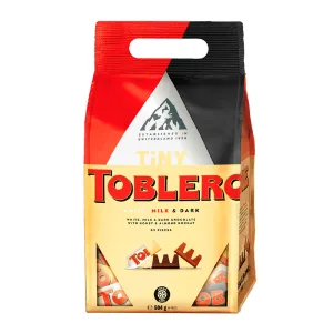 Chocolate Toblerone Tiny Sabores Variados Ao Leite Meio Amargo Pacote 504g