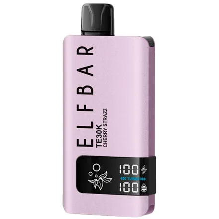 Vaper Desechable Elfbar Puffs Con 5 Nicotina Cherry Strazz