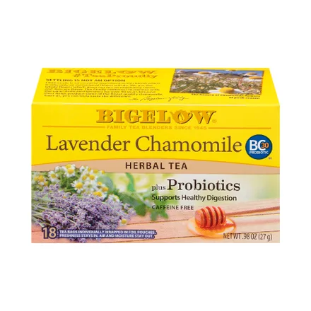 Te Bigelow Chamomile Plus Probiotics 18