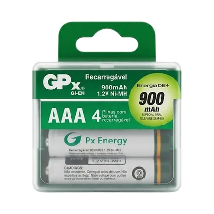 Pilas Recargables Gp 4