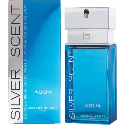 Perfume Jacques Bogart Silver Scent Aqua Eau Parfum Masculino 100ml