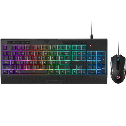 Teclado Redragon Mouse S151 Pro Wired Gaming Essentials Ing