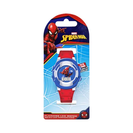 Reloj Digital Marvel Spider Man Spd49005 Boi Rojo