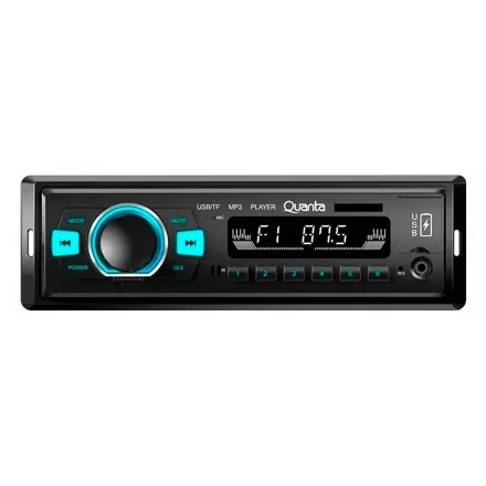 Toca Radio Automotivo Quanta Qtrra 72 Fm