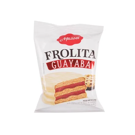 Alfajor Mazzei Frolita Relleno Guayaba 65GR