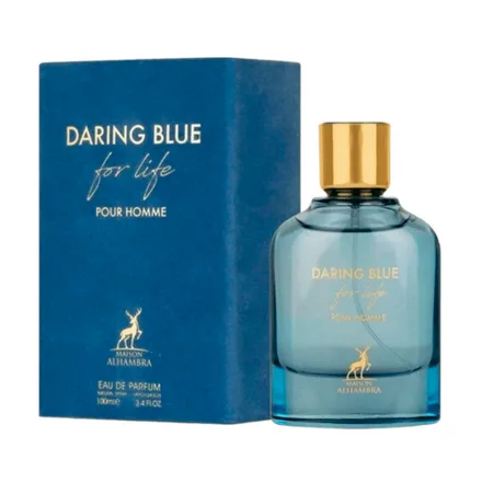Perfume Maison Alhambra Daring Blue Life Edp Masculino 100ml