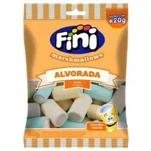 Marshmallow Fini Tubo Colorido Diana 80g