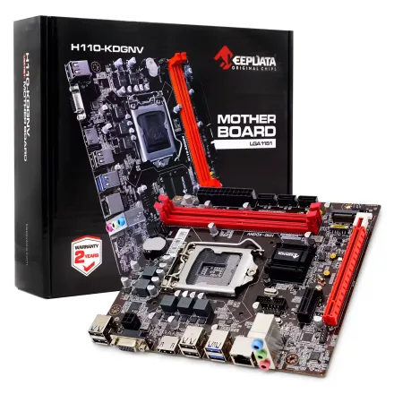 Placa Mae Keepdata H110 Kdgnv Ddr 4 Socket Lga 1151 Chipset Atx