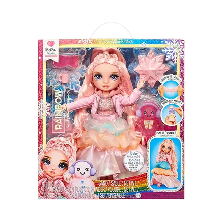 Muñeca Mga Entertainment Rainbow High Winter Wonderland Bella Parker 120827 Euc