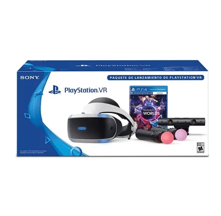 Oculos PS4 Vr Bundle Worlds