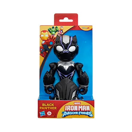 Figura Hasbro Marvel Iron Man And His Awesome Friends Black Panther G2023