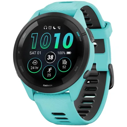 Smartwatch Forerunner 265 Music 010 02 Con Pantalla 5 Atm Aqua 45mm