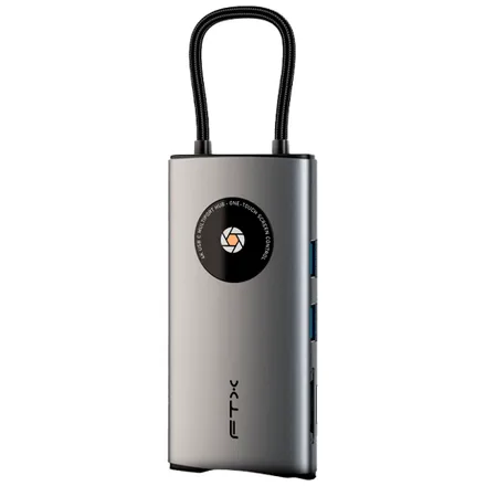 Hub Ftx Hubl 3 Ag 8 In 1 Hdmi Sd RJ45