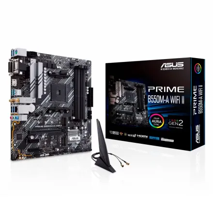 Placa Mae Prime Ii Ddr 4 Socket AM4 Chipset B550 Atx