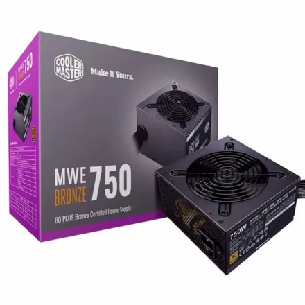 Fonte Cooler Master Mwe Atx Nao Modular 80 Plus Mpe 7501 Acaab Us