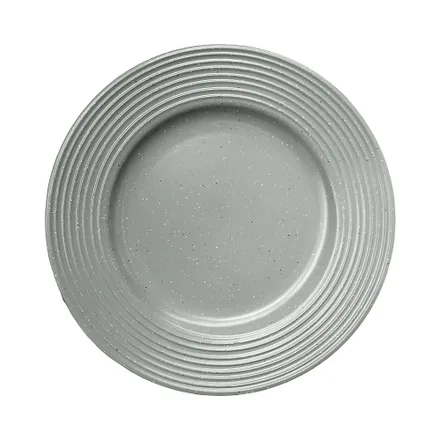 Plato Playo De Cerámica Hd 31856 22 Cm Gris