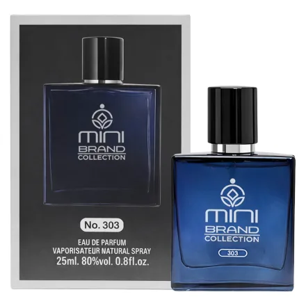 Perfume Mini Brand Collection 303 Bleu Chanel Eau Parfum Masculino 25ml
