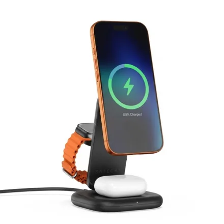 Cargador Satechi St Ea 3IN1 Foldable QI2