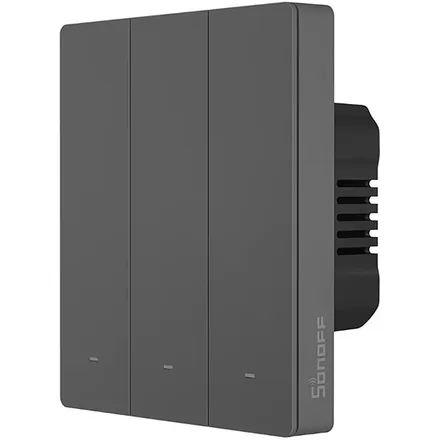 Interruptor Pared Sonoff Switchman M5 3C 80 3 Botones Bivolt Dim