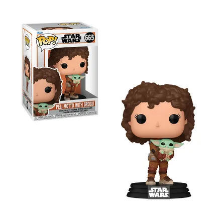 Muneco Funko Pop Star Wars Peli Motto Grogu 665