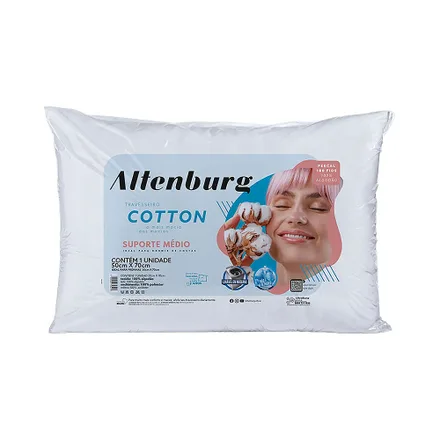 Almohada Altenburg Cotton Soporte Medio 50