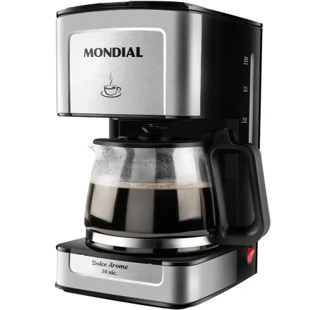 Mondial Cafetera 43 20X Si Dolce Aroma Inoxidable 20 Tazas